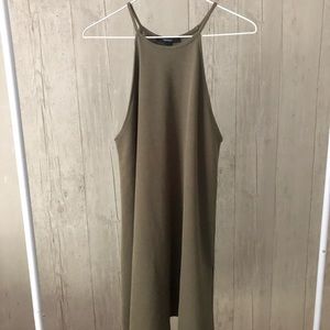 FOREVER 21 Sleeveless green dress large